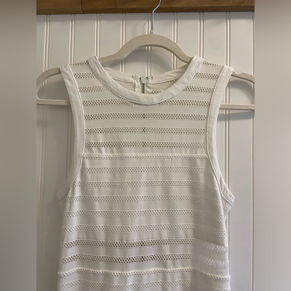 Silence + Noise Urban Outfitters Striped Crochet Bodycon Dress size Small - Picture 2 of 9